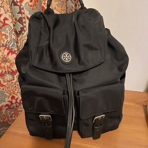 Tory Burch black backpack 🎒